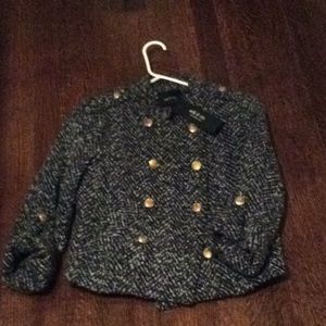 Ark & Co Jackets & Coats - Tweed military style lined ark & co. Jacket NWT Ark & Co Jackets & Coats - Tweed military style lined ark & co. Jacket NWT